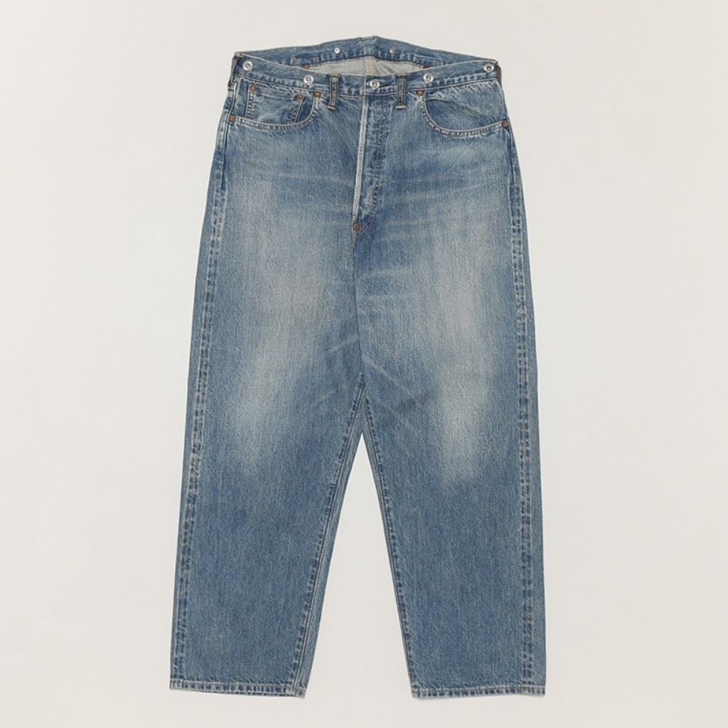 No.22 Washed Wide Denim Pants(30(MEN) Indigo/インディゴ): A.PRESSE