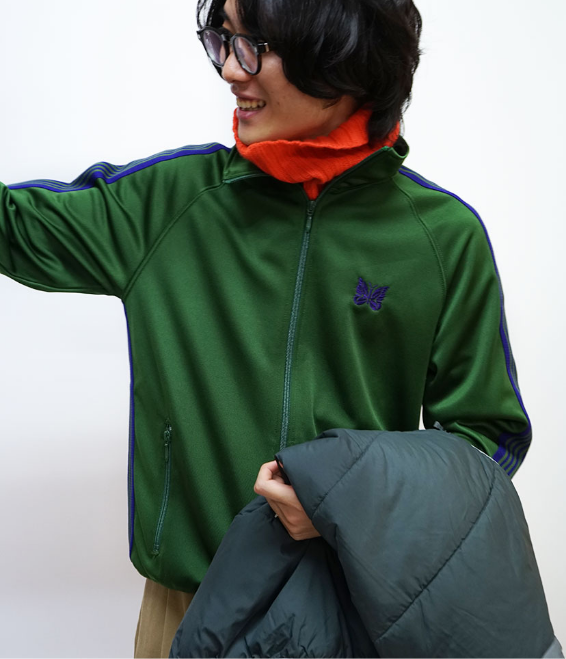 Track Jacket as Light Outer