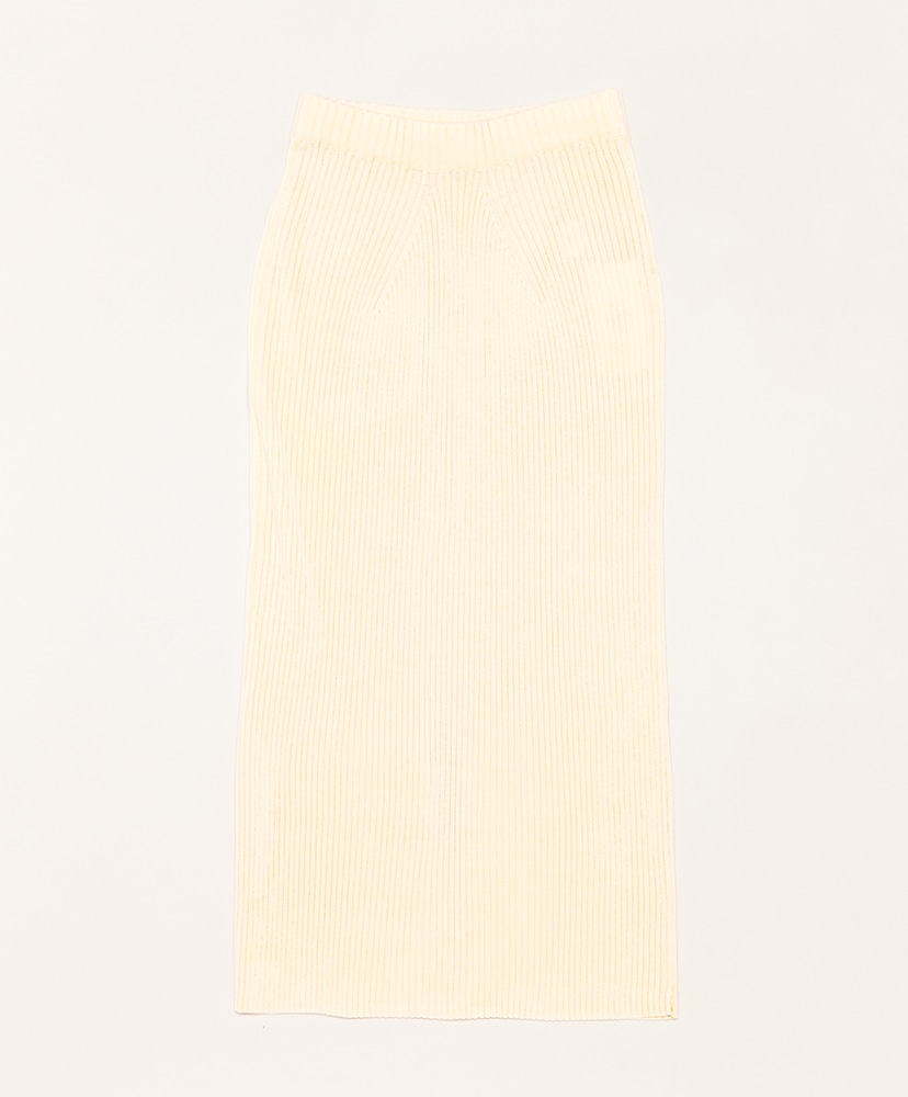 SP SOLIDWOOL RIB SKIRT