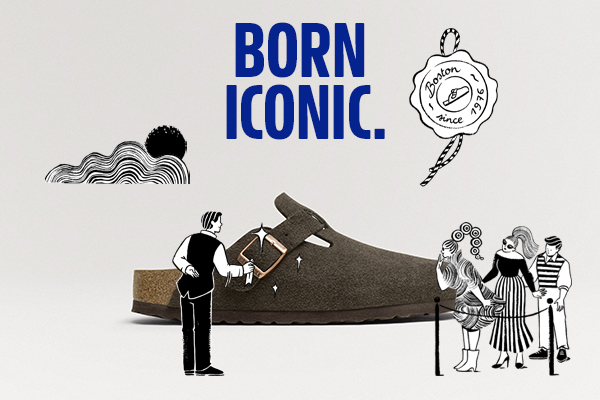BIRKENSTOCK BOSTON - BORN ICONIC.