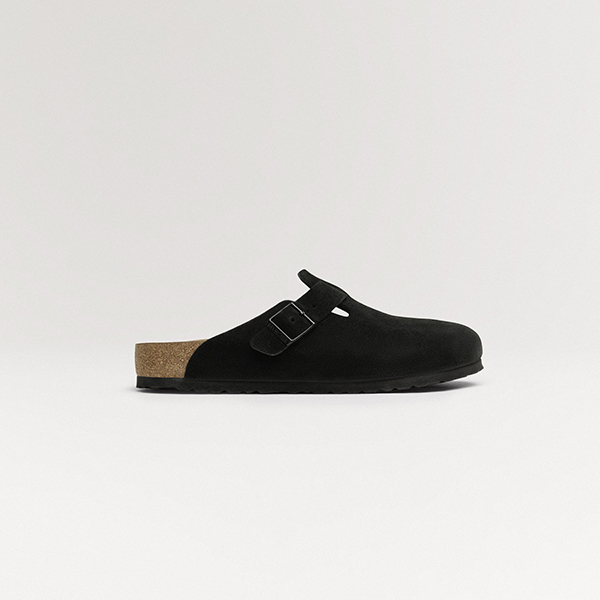 BIRKENSTOCK BOSTON スウェード ブラック