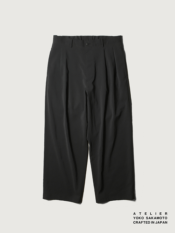 YOKO SAKAMOTO Double Pleated Trousers