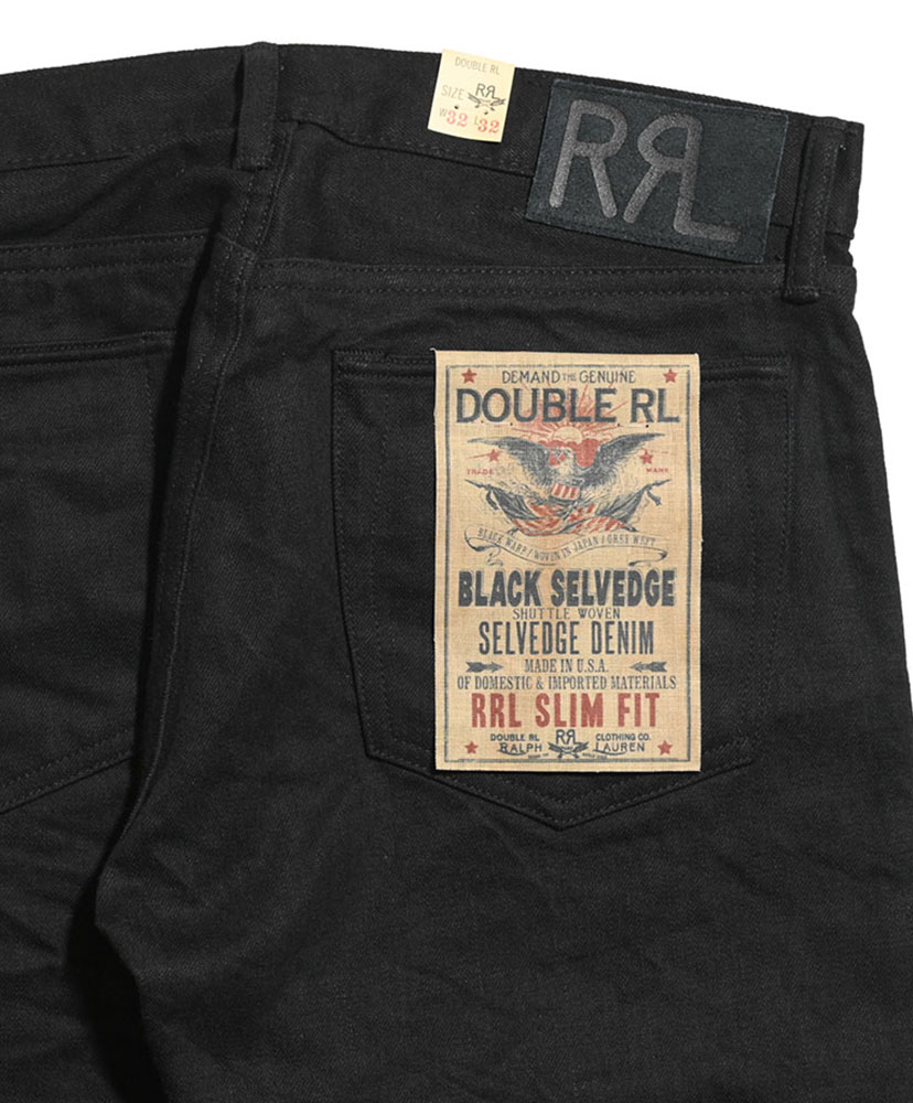 RRL ダブルアールエル Shuttle Slim Fit Denim シャトル スリム