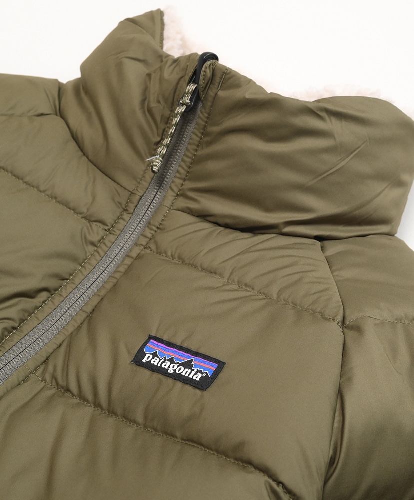 Men's Reversible Silent Down Jacket(L(MEN) BSNG/ベイシングリーン