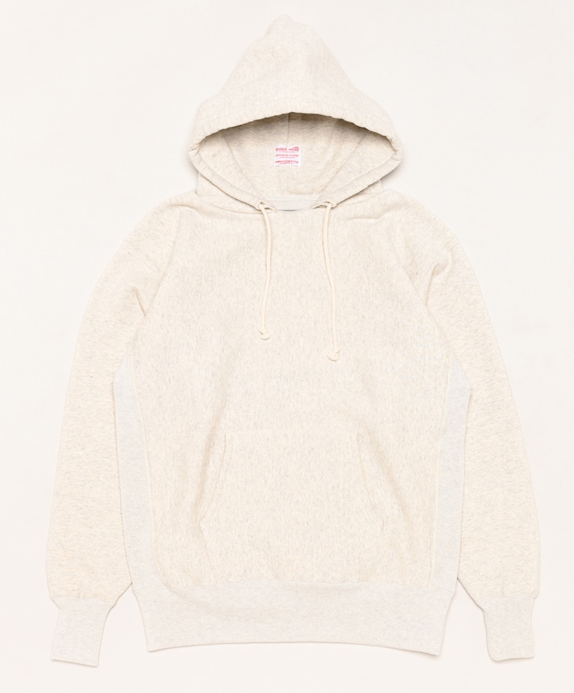 Reverse Weave Pullover After Hooded Sweatshirt(C3-Q131)(L(MEN