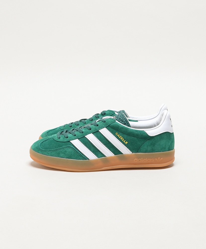 Gazelle Indoor Low(26H(MEN) カレッジグリーン×フットウェアホワイト