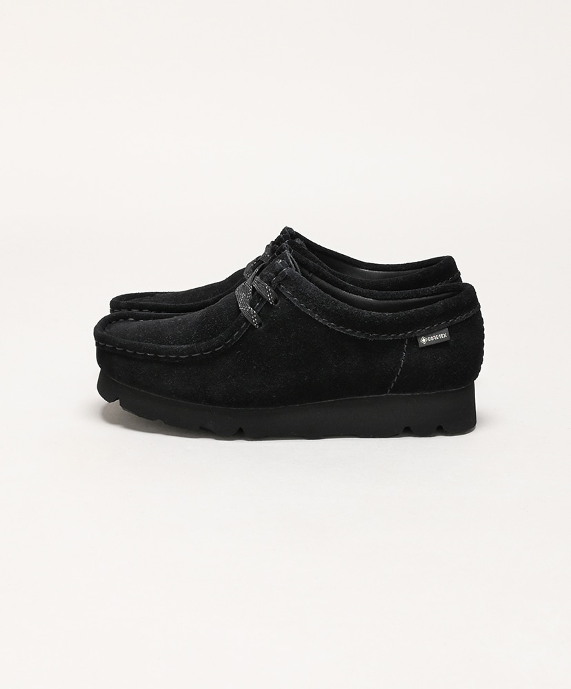 Clarks wallabees sale womens black