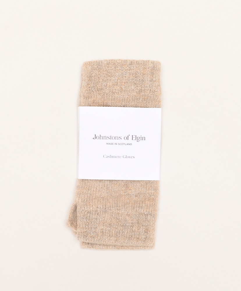 HAD03215 Cashmere Wristwarmer(ONE Oatmeal/オートミール): Johnstons