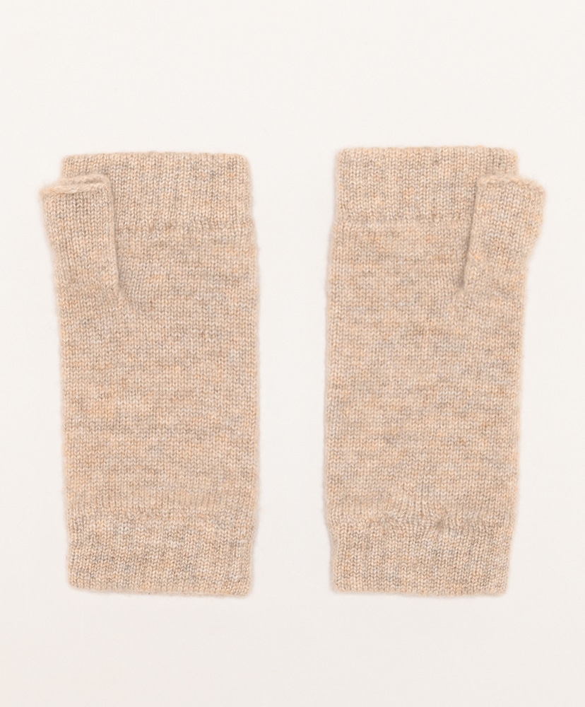 HAD03215 Cashmere Wristwarmer(ONE Oatmeal/オートミール): Johnstons