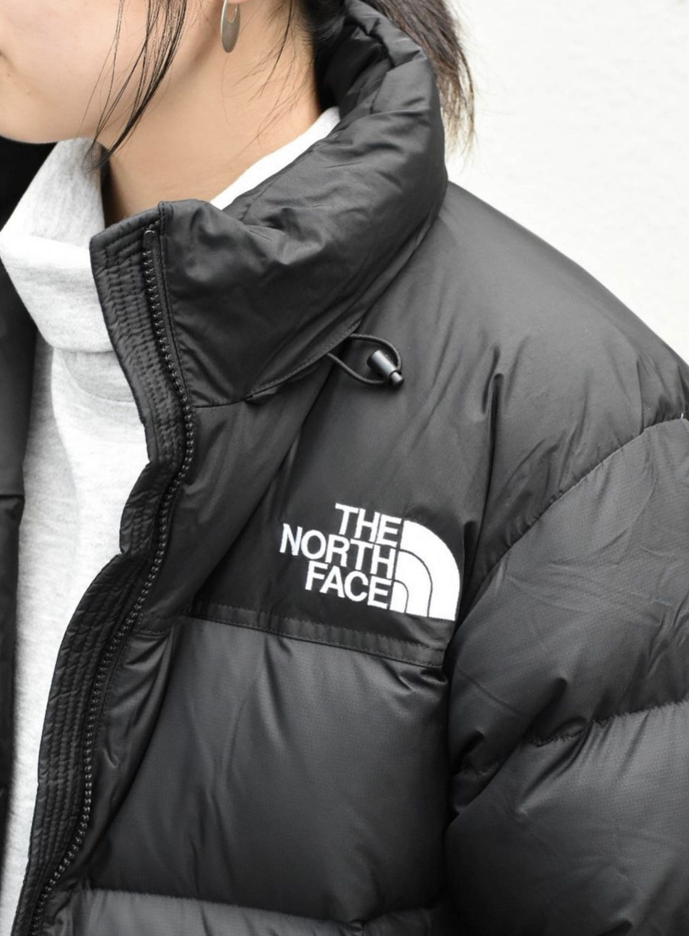 Short Nuptse Jacket Women's(L(WOMEN) K/ブラック): THE NORTH FACE