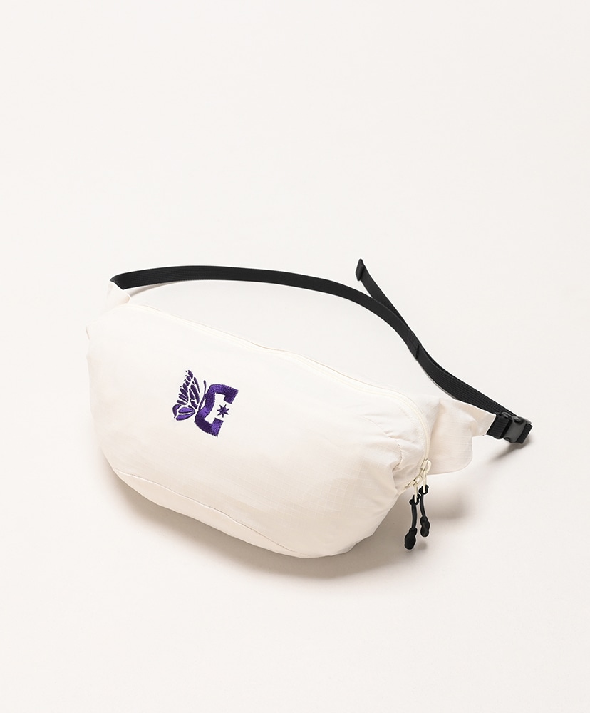 NEEDLES〉x〈DC SHOES〉Hip Bag-Poly Ripstop(ONE Black/ブラック