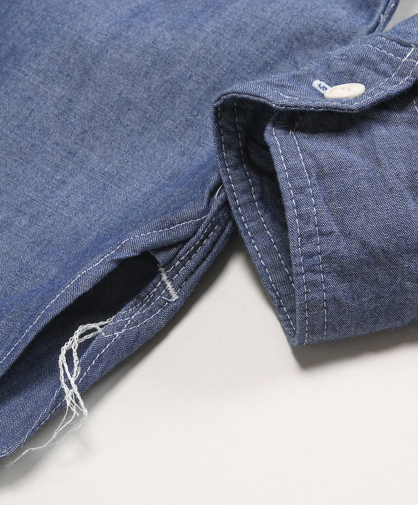 18SS Fatigue shirt cotton chambray 46 - ミリタリージャケット