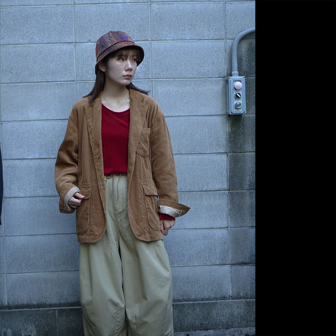 Loiter Jacket-Cotton 8w Corduroy(XS(MEN) Chestnut/チェスナット