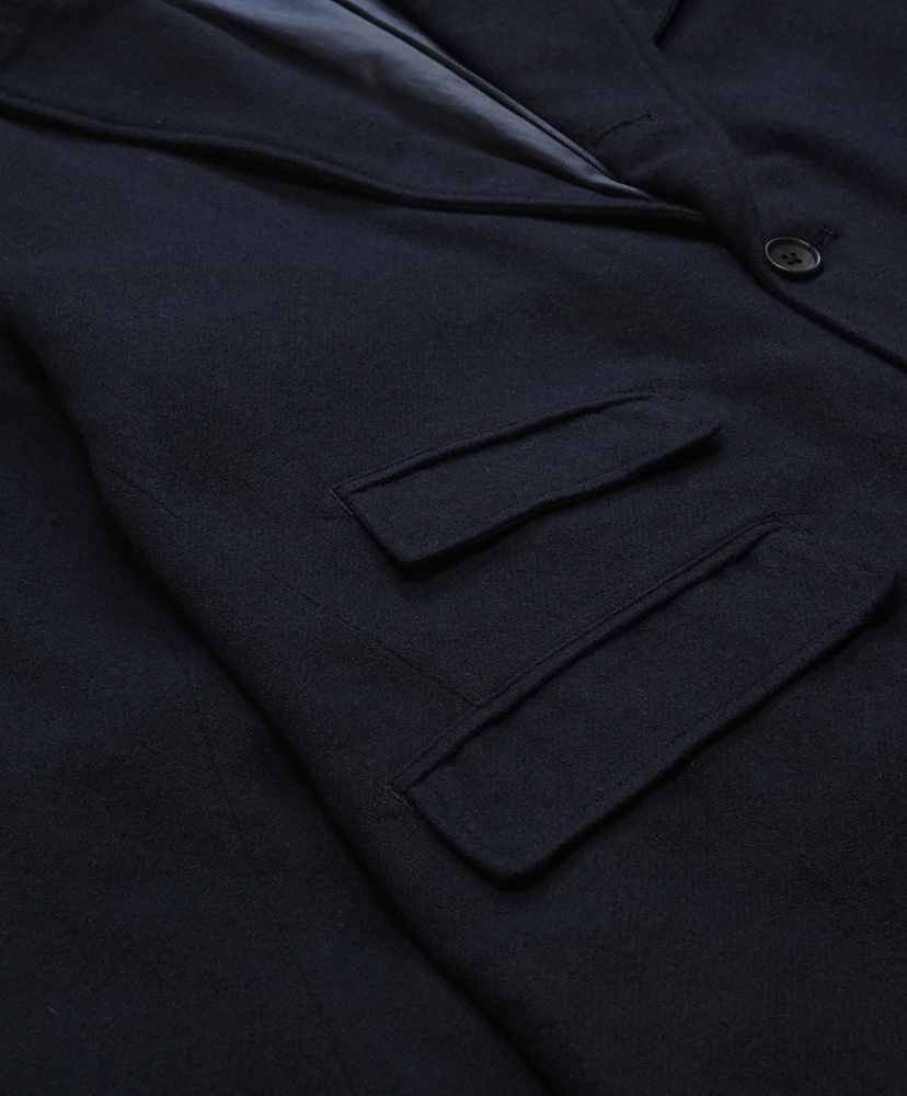 Andover Jacket-Solid Poly Wool Flannel Navy/ネイビー M(MEN)
