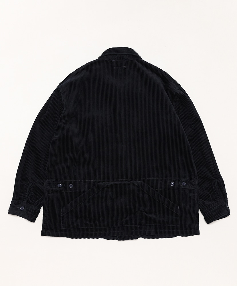 Suffolk Shirt Jacket-Cotton 4.5W Corduroy Dk Navy/ダークネイビー L(MEN)
