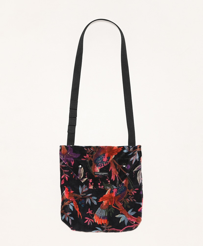 Shoulder Pouch-Bird Pt. Velveteen(ONE Black/ブラック): ENGINEERED