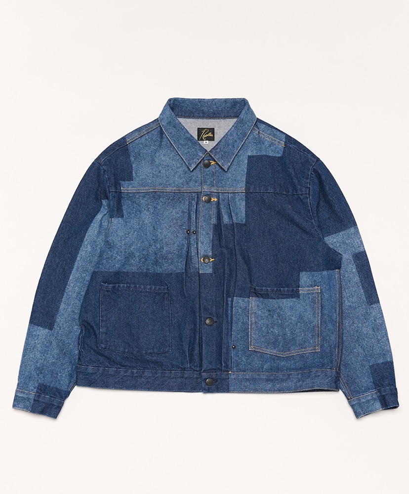 meer. デニム インディゴ M stitch denim-