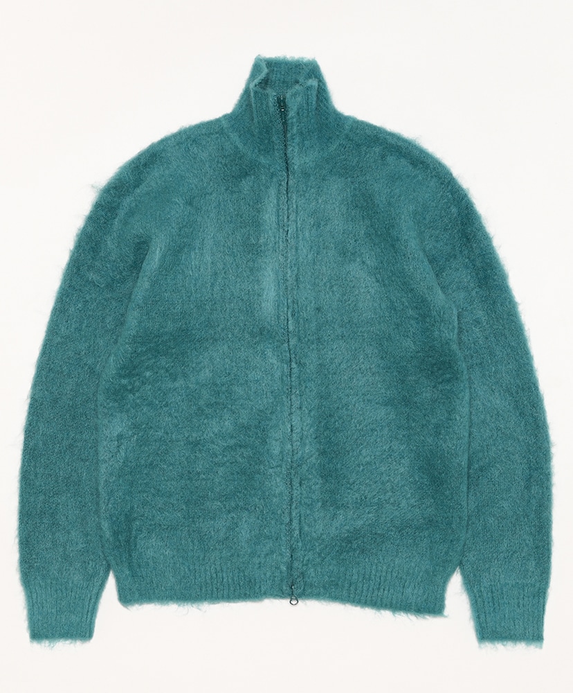 mohairYMC Bomber Jacket mohair cardigan Jacket - カーディガン