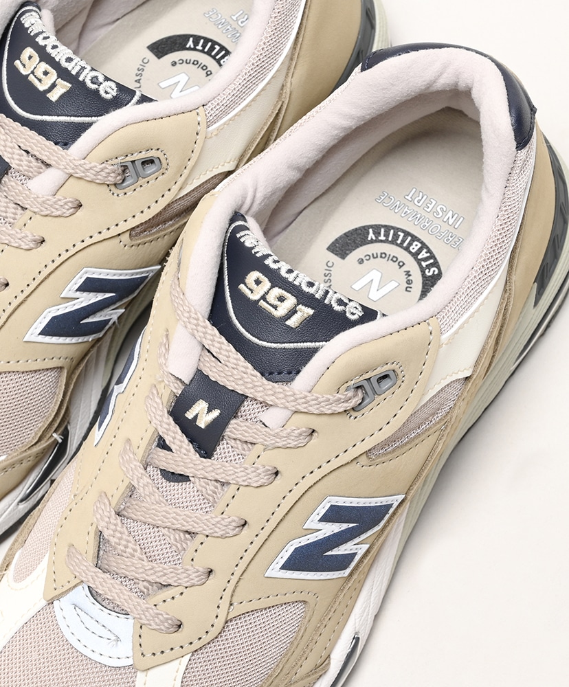 Made in UK 991 BTN(10(MEN) Beige/ベージュ): new balance