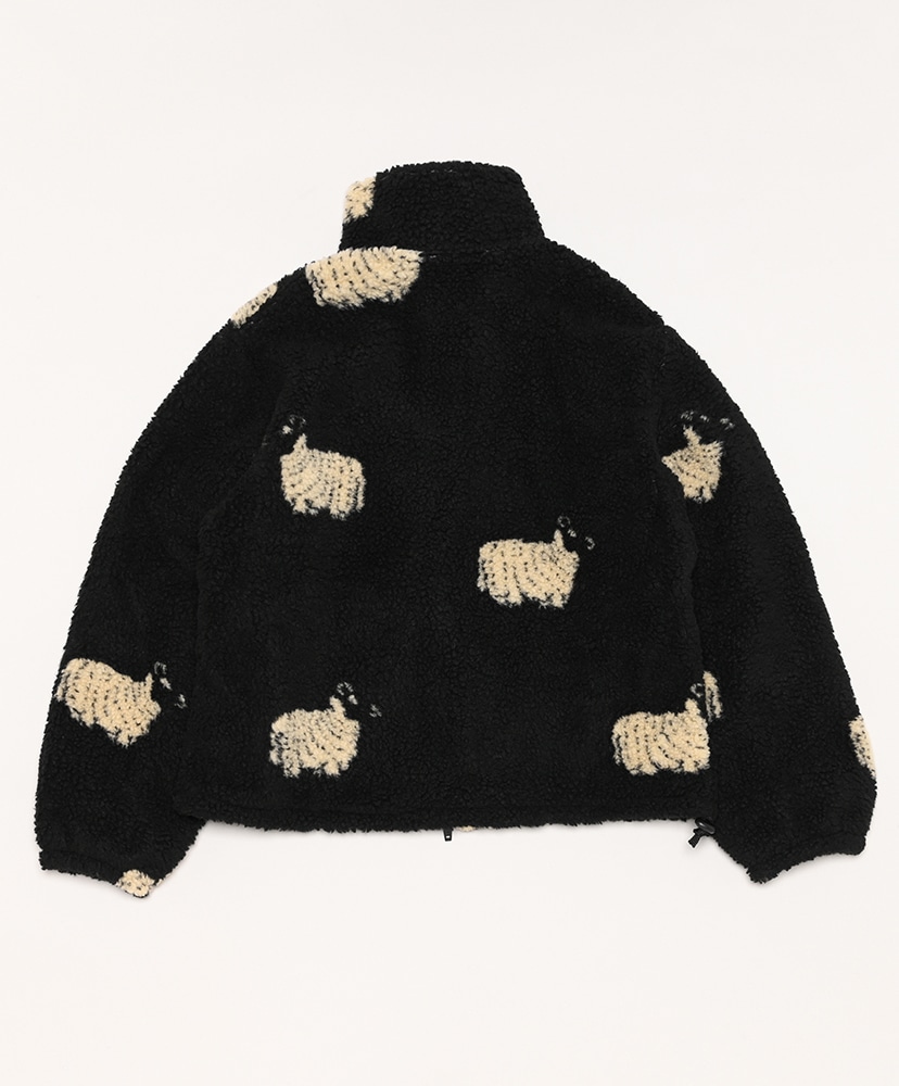 Fell Jacket Short Length-Sheep&Lamb Black/ブラック 2(WOMEN)