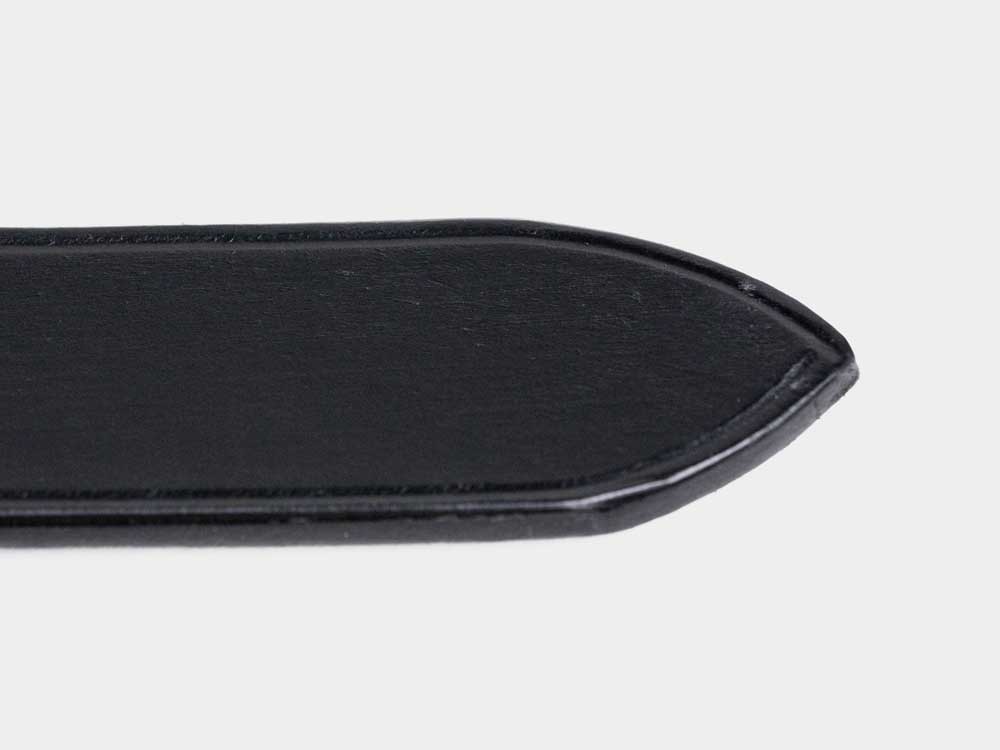 B0015 28mm Unlined Belt-Bridle Black/ブラック 30(MEN)