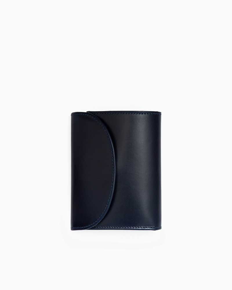 S0007 3fold Wallet-Bridle Leather(ONE Black/ブラック): BEORMA