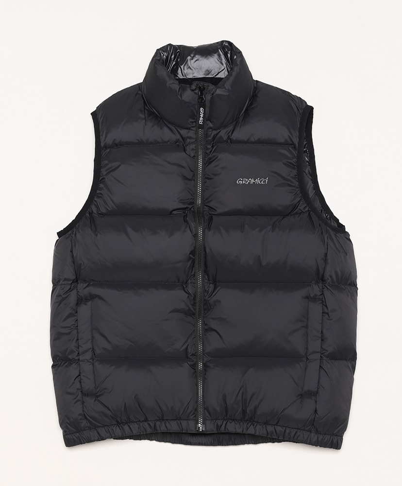 Down Puffer Vest(L(MEN) Black/ブラック): GRAMICCI