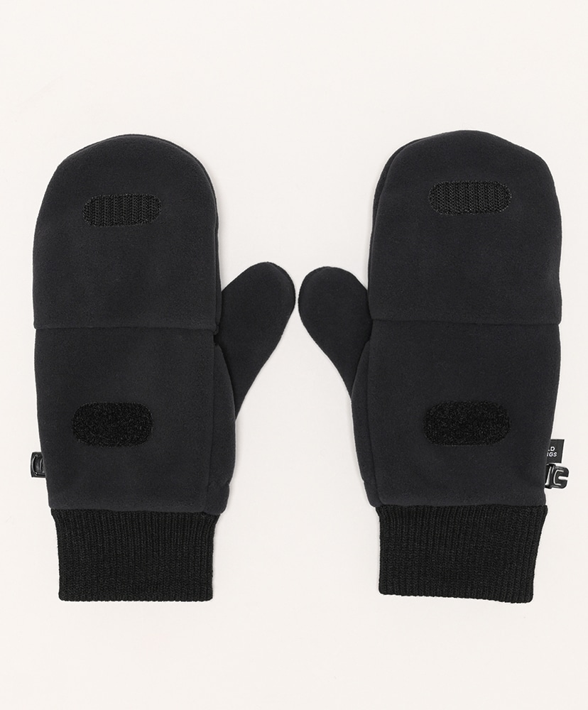 POLARTEC Wind Pro Detachable Mitten(M(MEN) Black/ブラック): WILDTHINGS