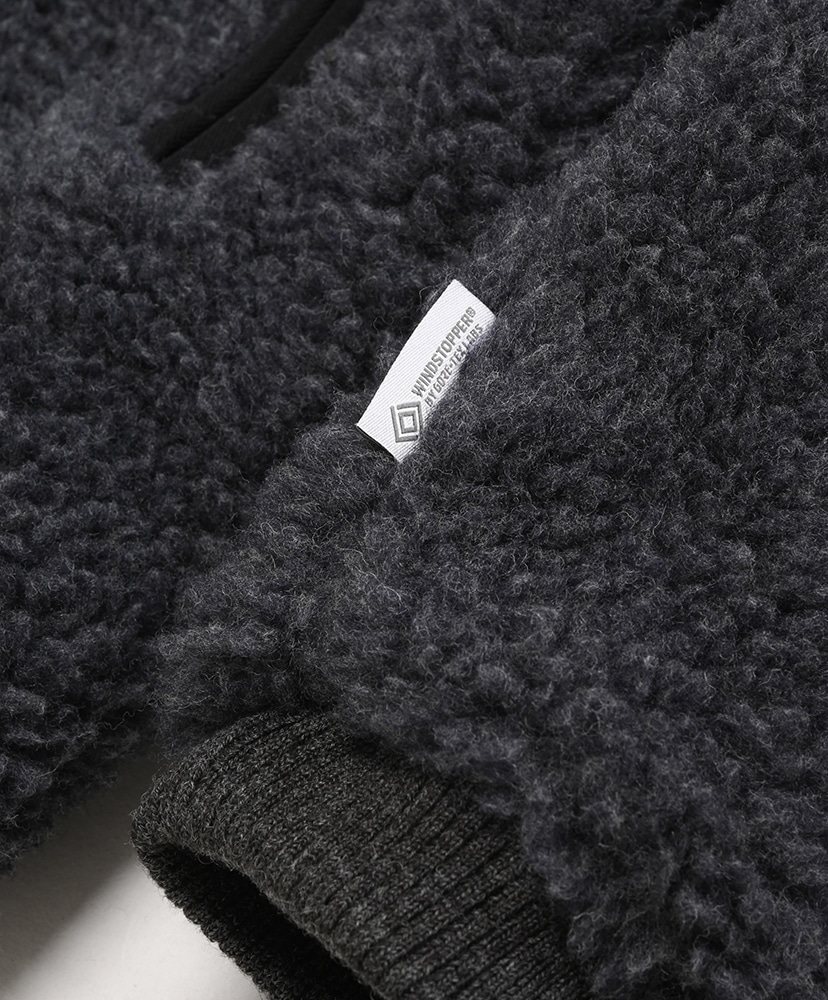 Wool Boa WINDSTOPPER Field Cardigan(WM(WOMEN) K/ブラック): THE