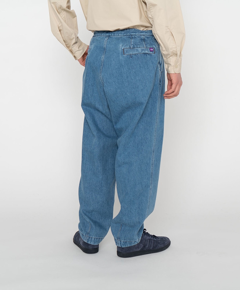 Denim Wide Tapered Field Pants(30(MEN) IB/インディゴブリーチ): THE