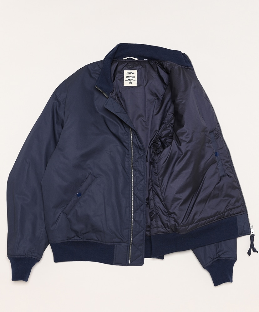 Insulation Varsity Jacket(L(MEN) N/ネイビー): nanamica