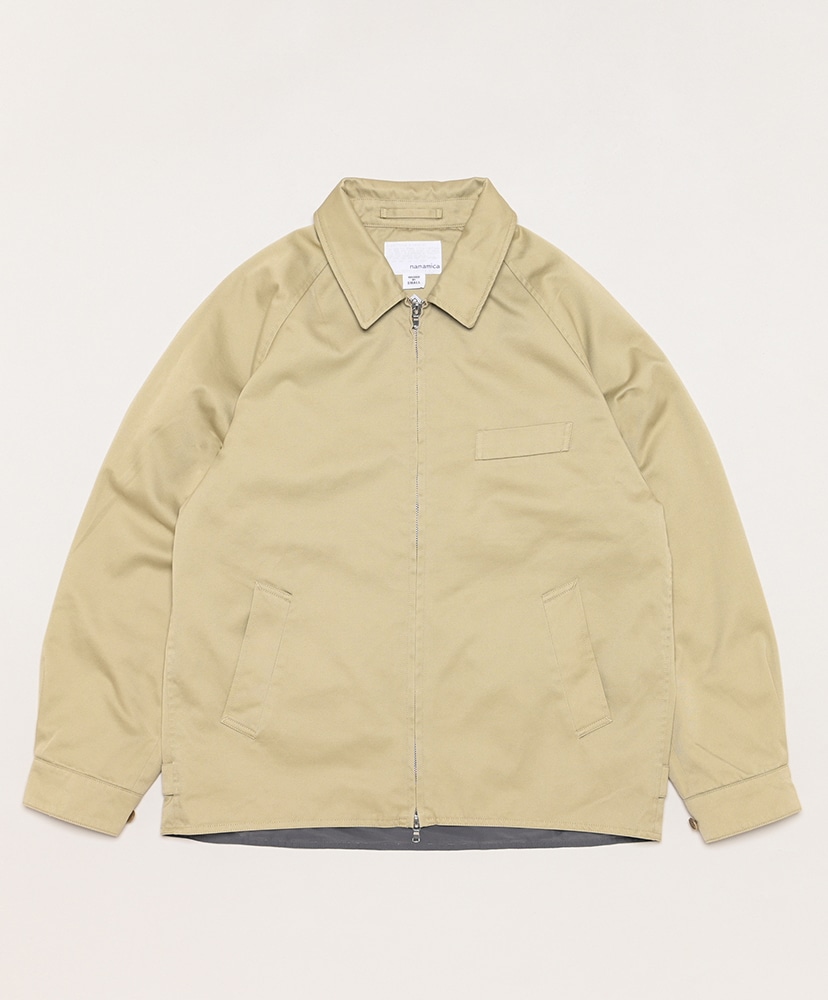 WINDSTOPPER Chino Crew Jacket(L(MEN) KK/カーキ): nanamica