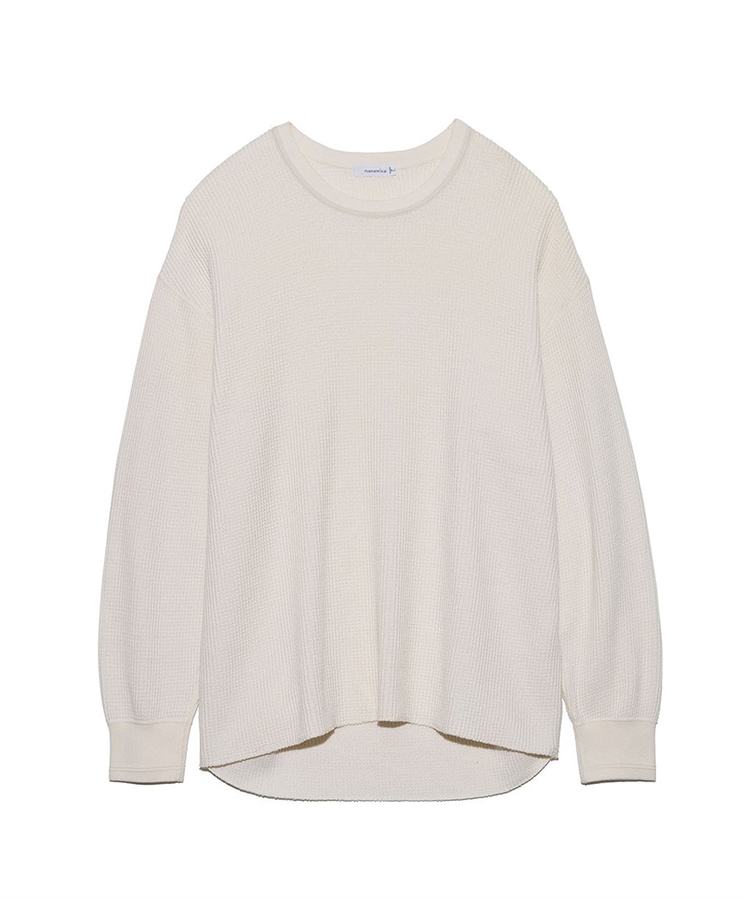 Crew Neck L/S Thermal Tee(S(MEN) N/ネイビー): nanamica