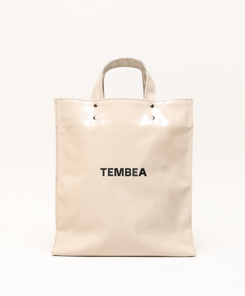 Paper Tote Medium-PVC(ONE Natural/ナチュラル): TEMBEA