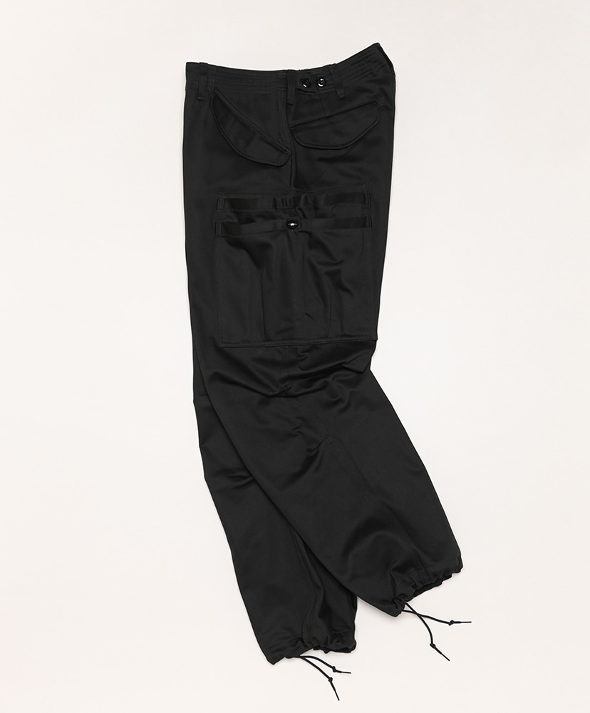 Overgrown Pants-Military Satin Black/ブラック M(MEN)