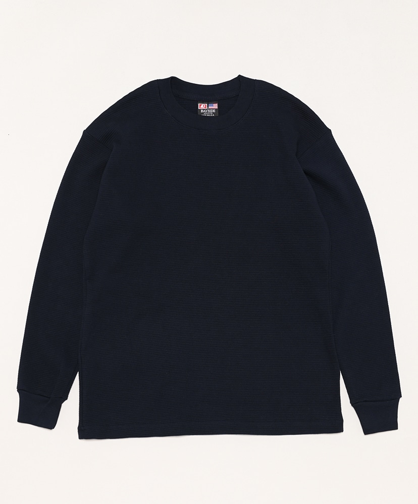 Heavy Weight Waffle Knit Thermal (#8205)(L(MEN) Navy/ネイビー