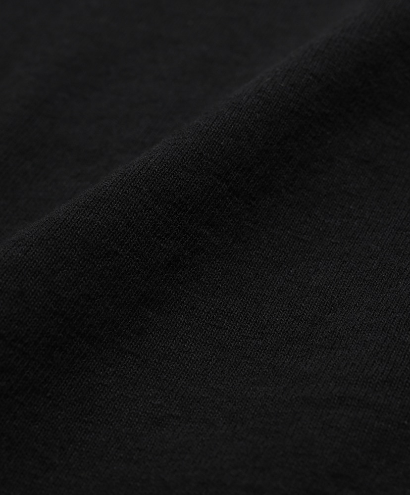 6.5oz Long Sleeve Garment Dye Crew Neck T-Shirt Black/ブラック L(MEN)