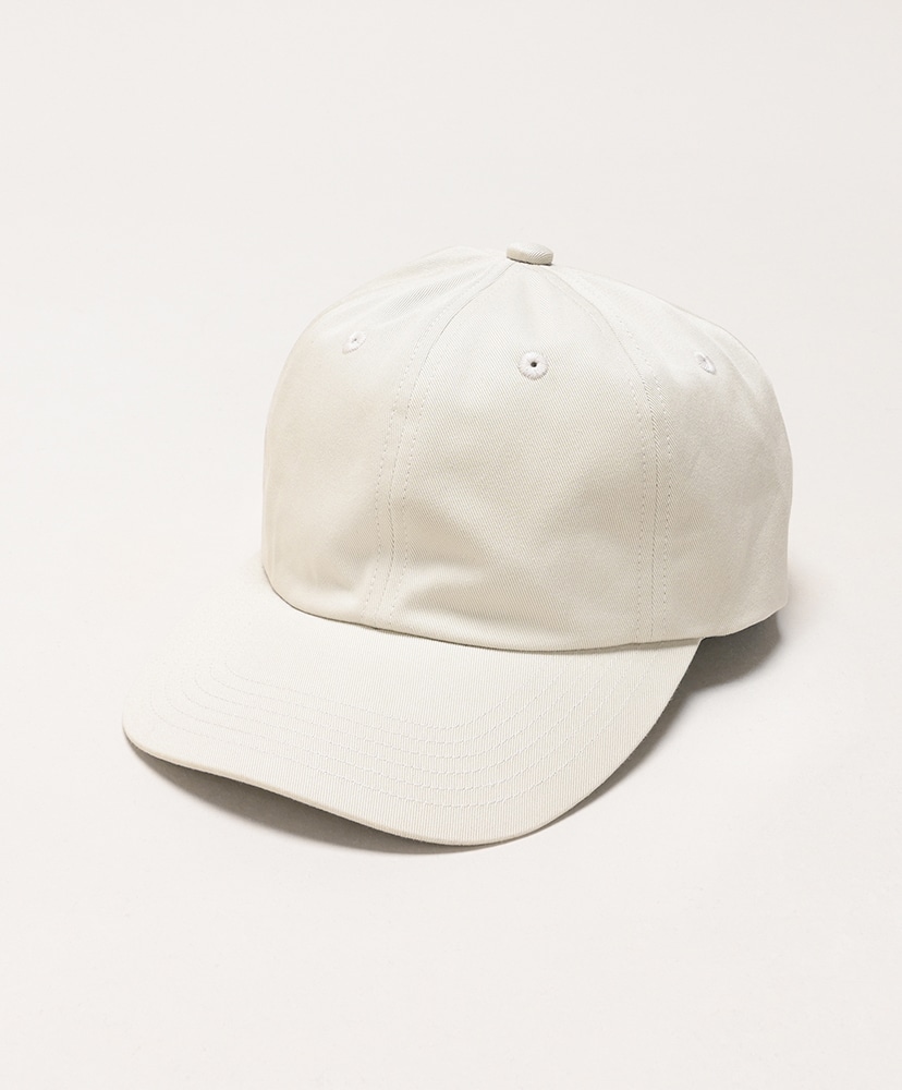 E-008B Cotton Chino 6Panel Cap(FREE(MEN) Black/ブラック): KIJIMA