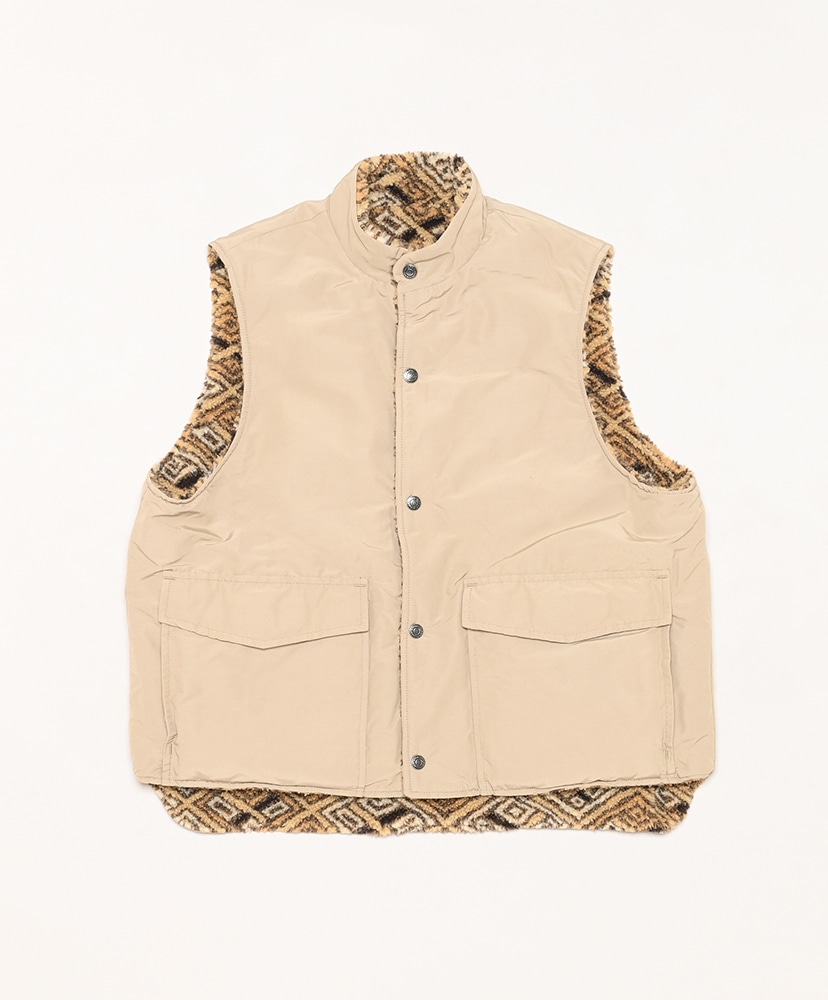 60/40 Cloth Reversible Vest(F(WOMEN) Beige/ベージュ): orSlow