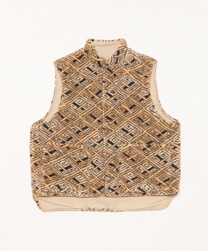 60/40 Cloth Reversible Vest(F(WOMEN) Beige/ベージュ): orSlow