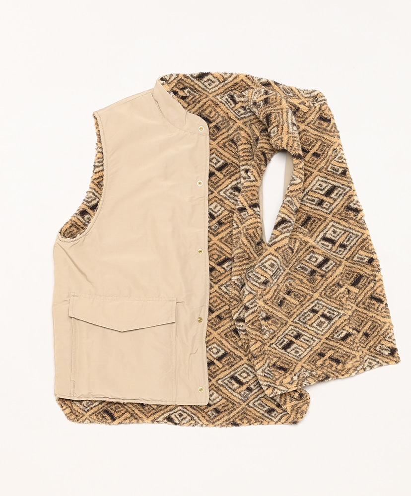60/40 Cloth Reversible Vest(2(MEN) Beige/ベージュ): orSlow