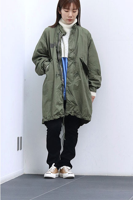M-65 Fish Tail Coat(1(WOMEN) Army Green/アーミーグリーン): orSlow