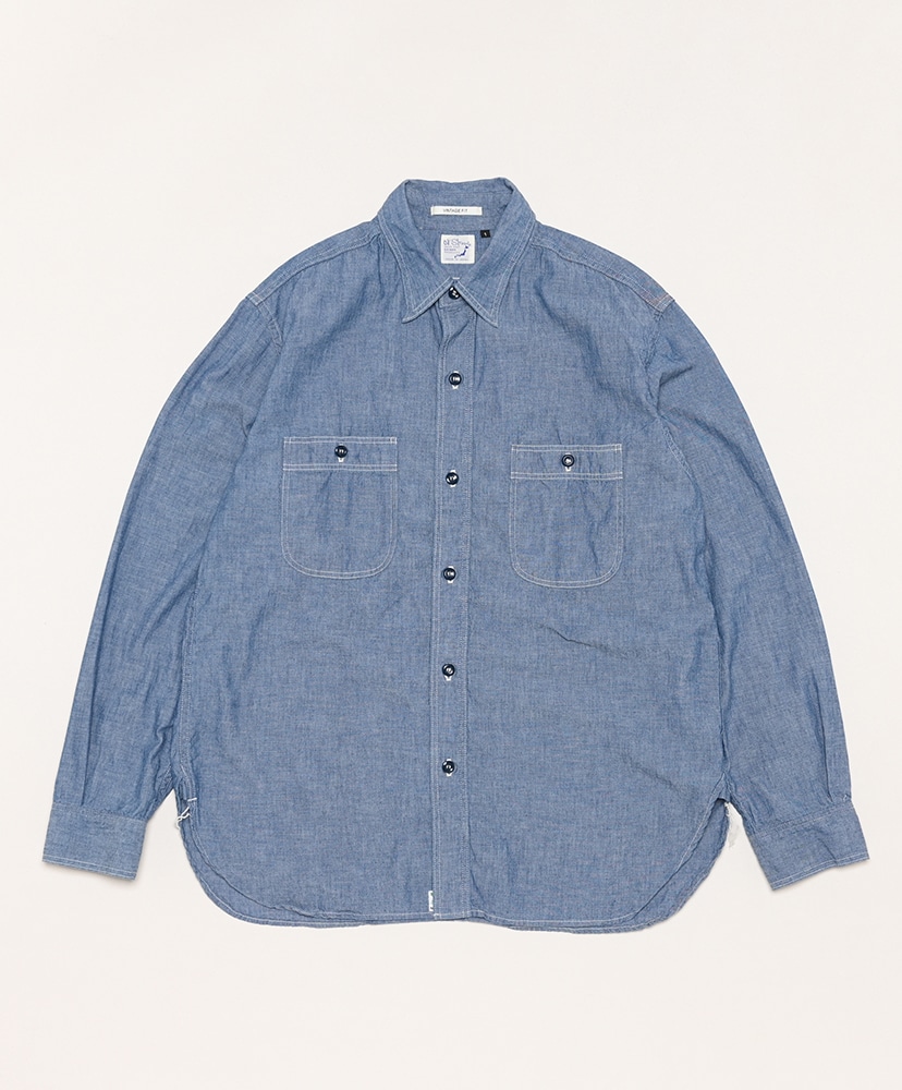 Vintage Fit Chambray Work Shirt(1(MEN) Chambray/シャンブレー): orSlow