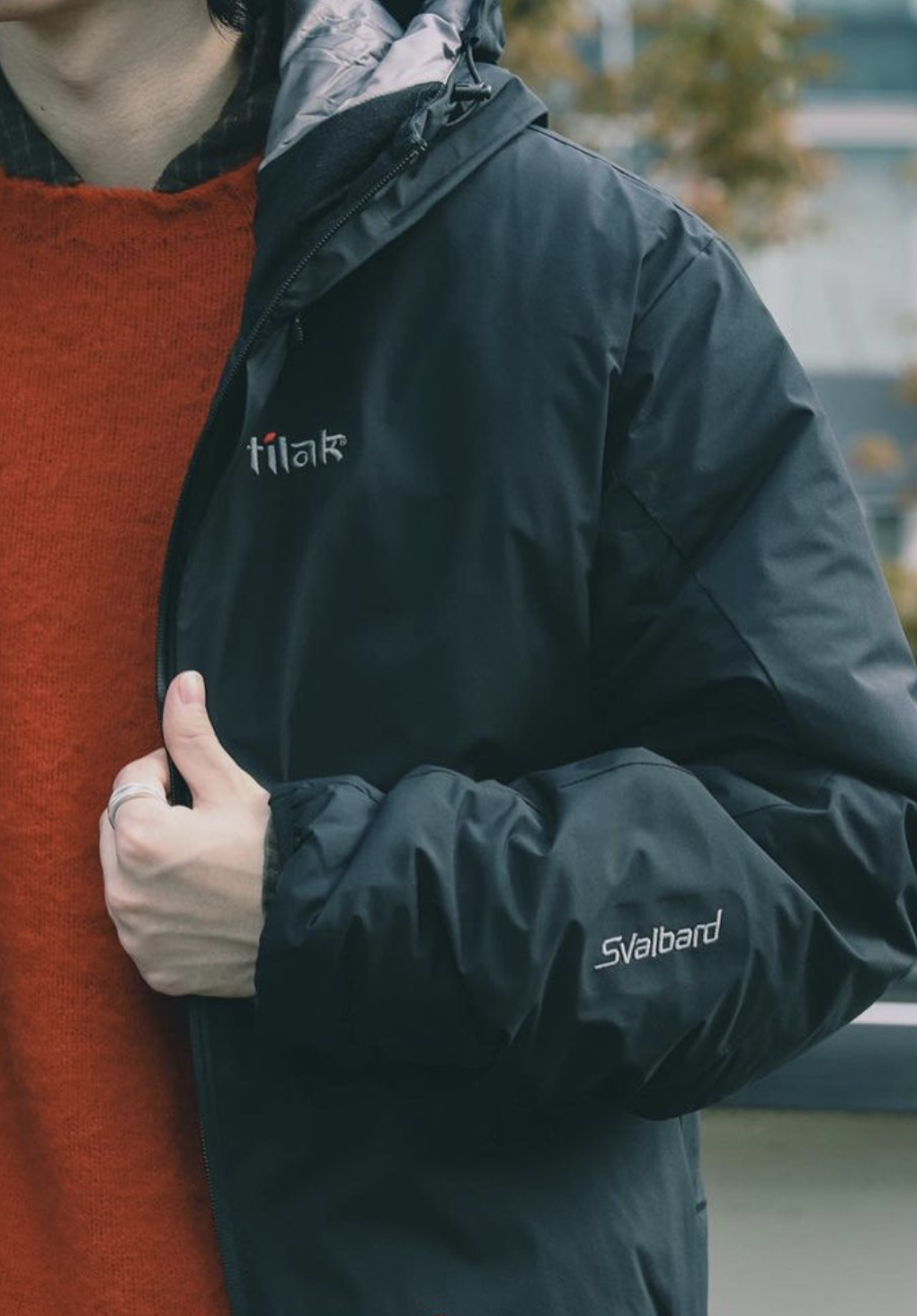 Svalbard Jacket(L(MEN) Asphalt/アスファルト): Tilak