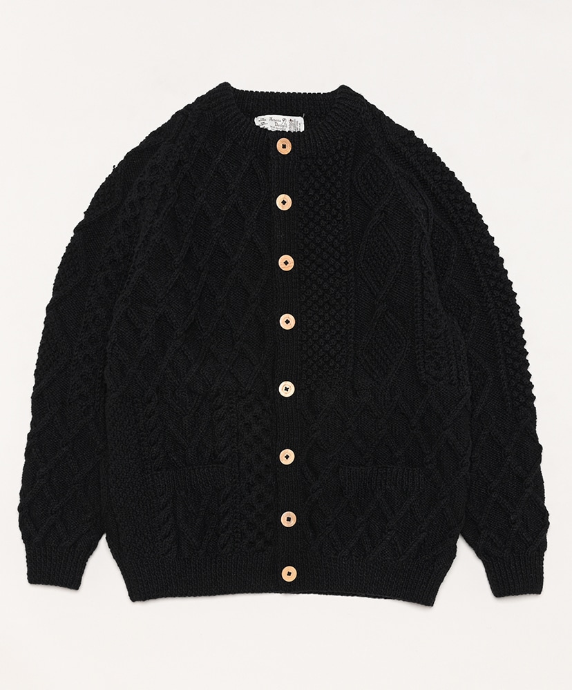 LOFTMAN別注 Patchwork Cardigan(L(MEN) Black/ブラック): Athena Design