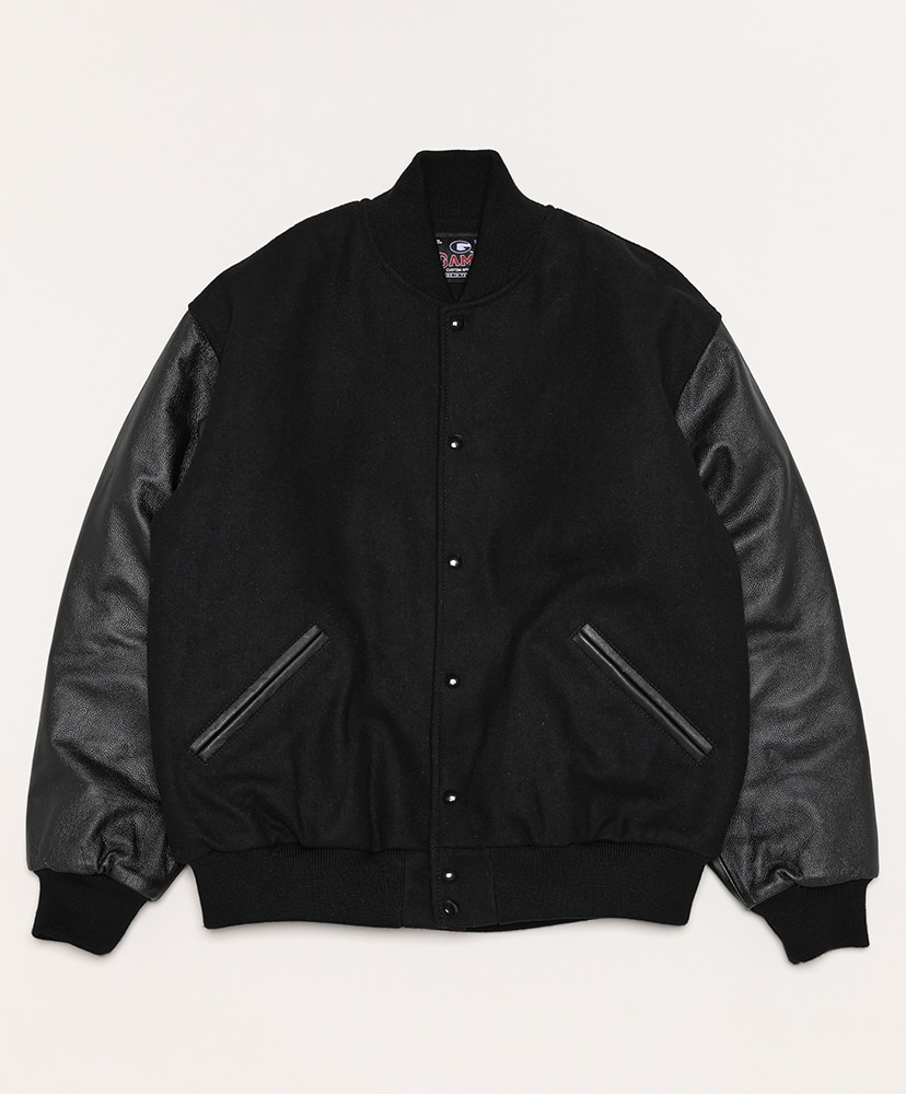 LOFTMAN別注 The Varsity Jacket(L(MEN) Black/ブラック): GAME Sportswear
