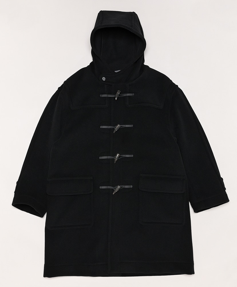 Men's Newton Abbot Duffle Coat(Relax Fit)(38(MEN) Black/ブラック ...