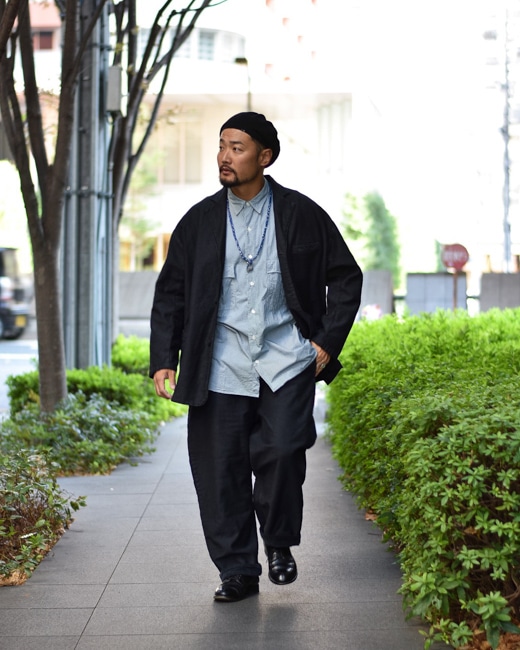 Moleskin Modigliani Jacket(L(MEN) Black/ブラック): Porter Classic