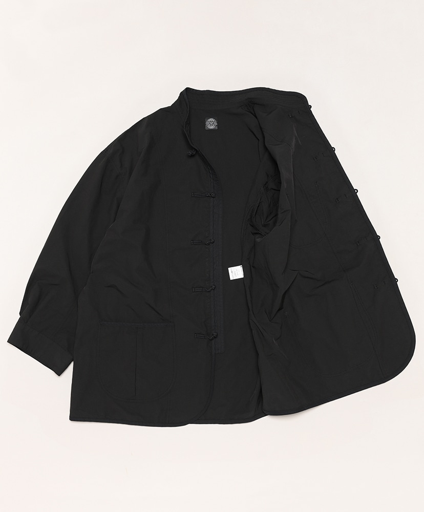 Weather Chinese Coat(3(MEN) Black/ブラック): Porter Classic