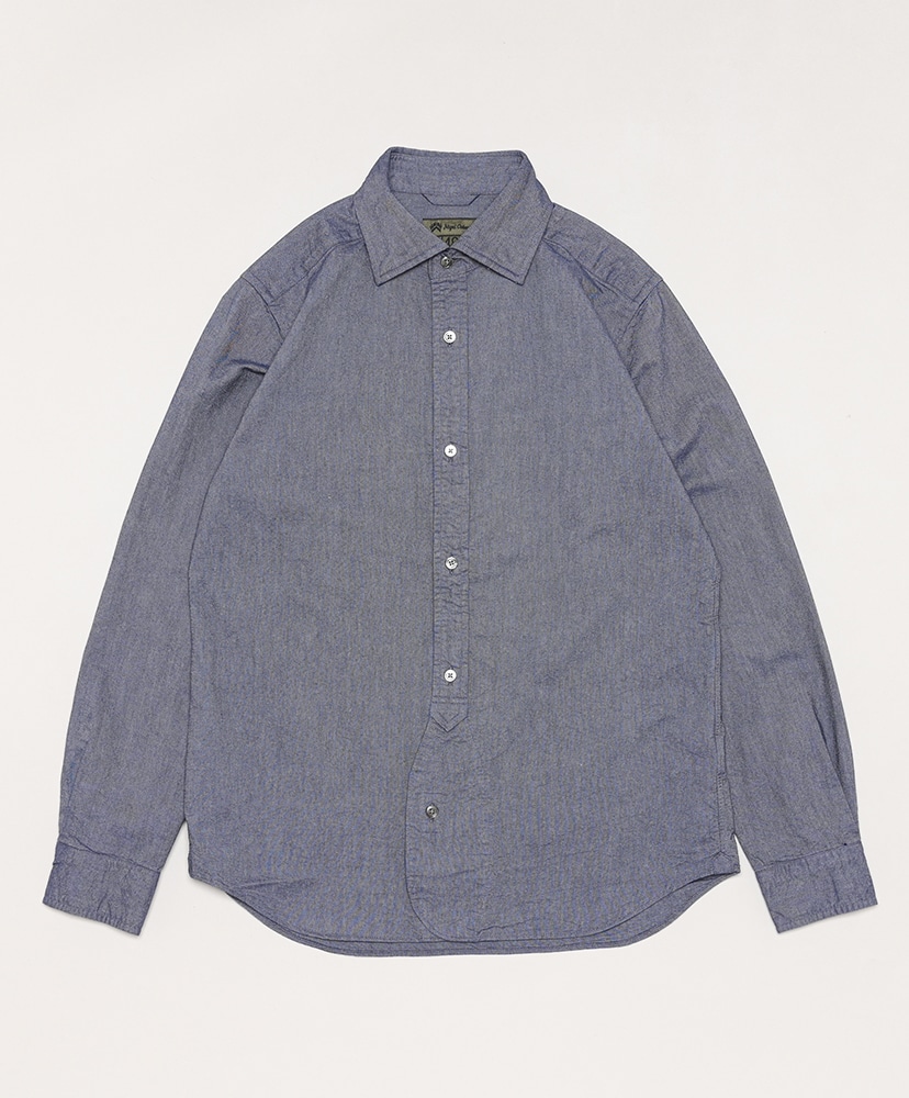 British Officers Shirt(46(MEN) White/ホワイト): Nigel Cabourn